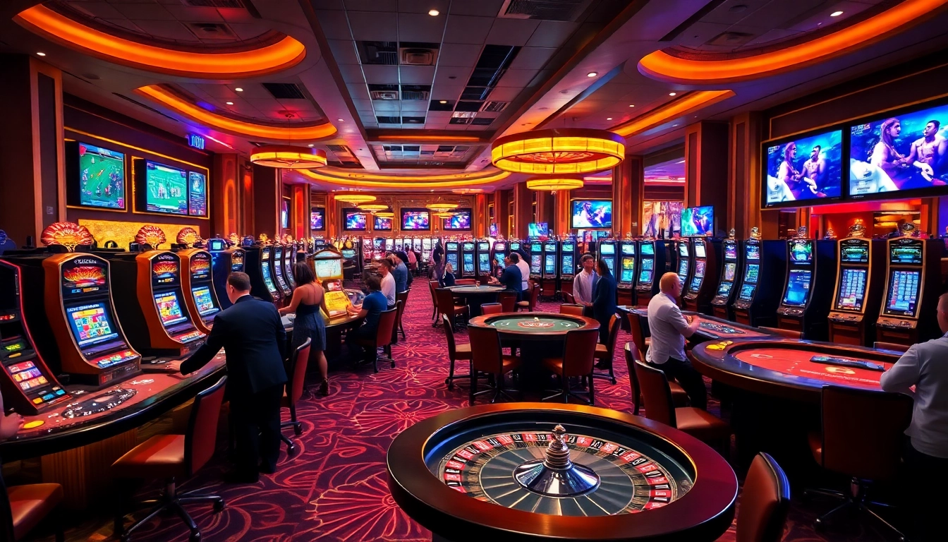 Experience the excitement of betting at c54.gb.net in a luxurious casino atmosphere.