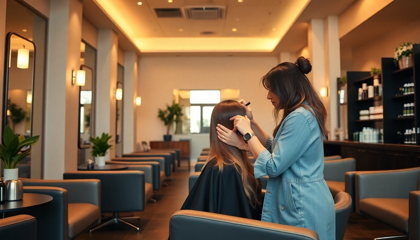 Experience the artistry at the best hair salon in San Diego, featuring vibrant highlights and a welcoming atmosphere.