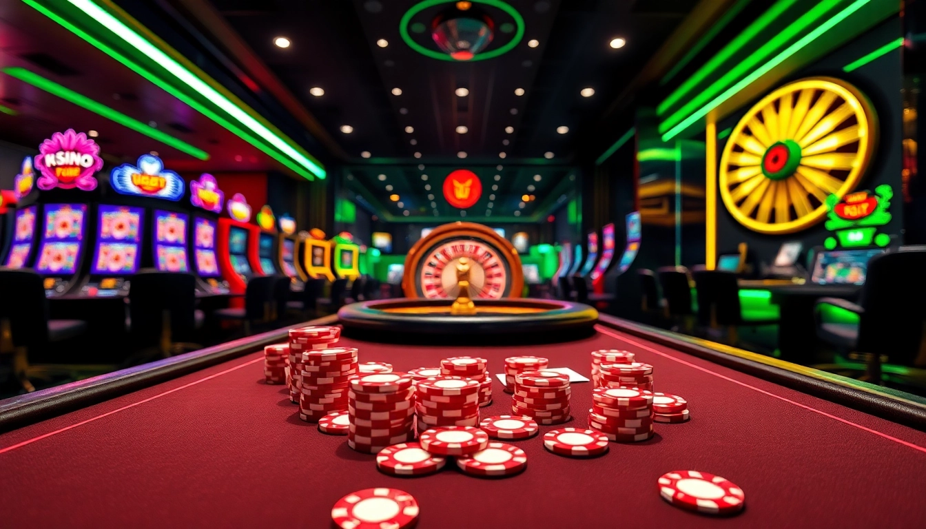 Experience the thrill of online gambling at ee88win.net with lively casino tables and slot machines.