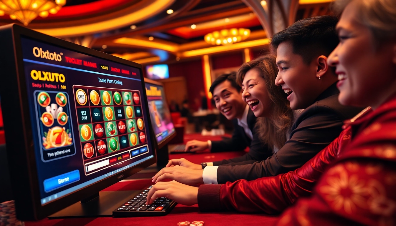 Rasakan permainan yang intens di OLXTOTO togel online dengan visual kasino yang menarik.