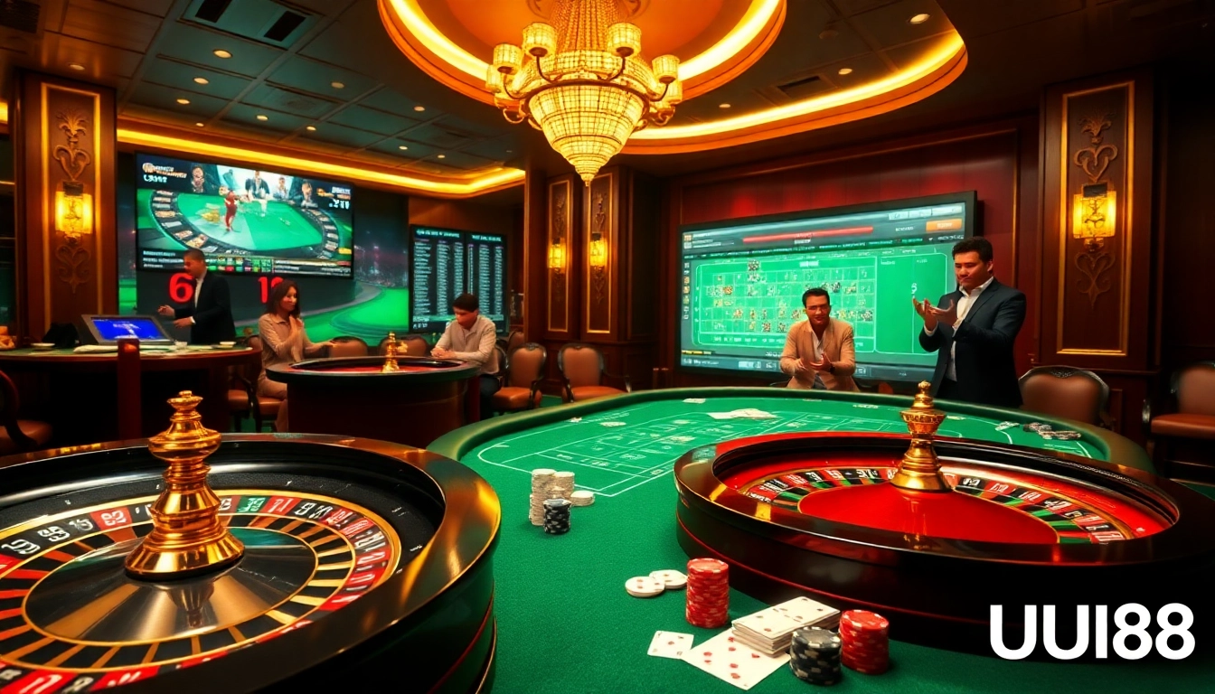 Experience the excitement of Trang chủ UU88 with vibrant casino games and sports betting.