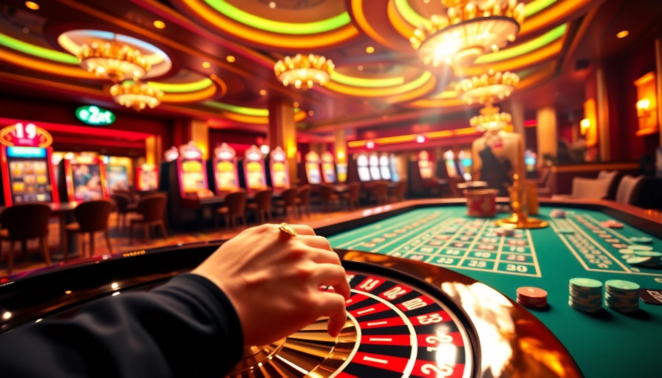Experience thrilling betting action at E2bet with vibrant casino games and roulette.