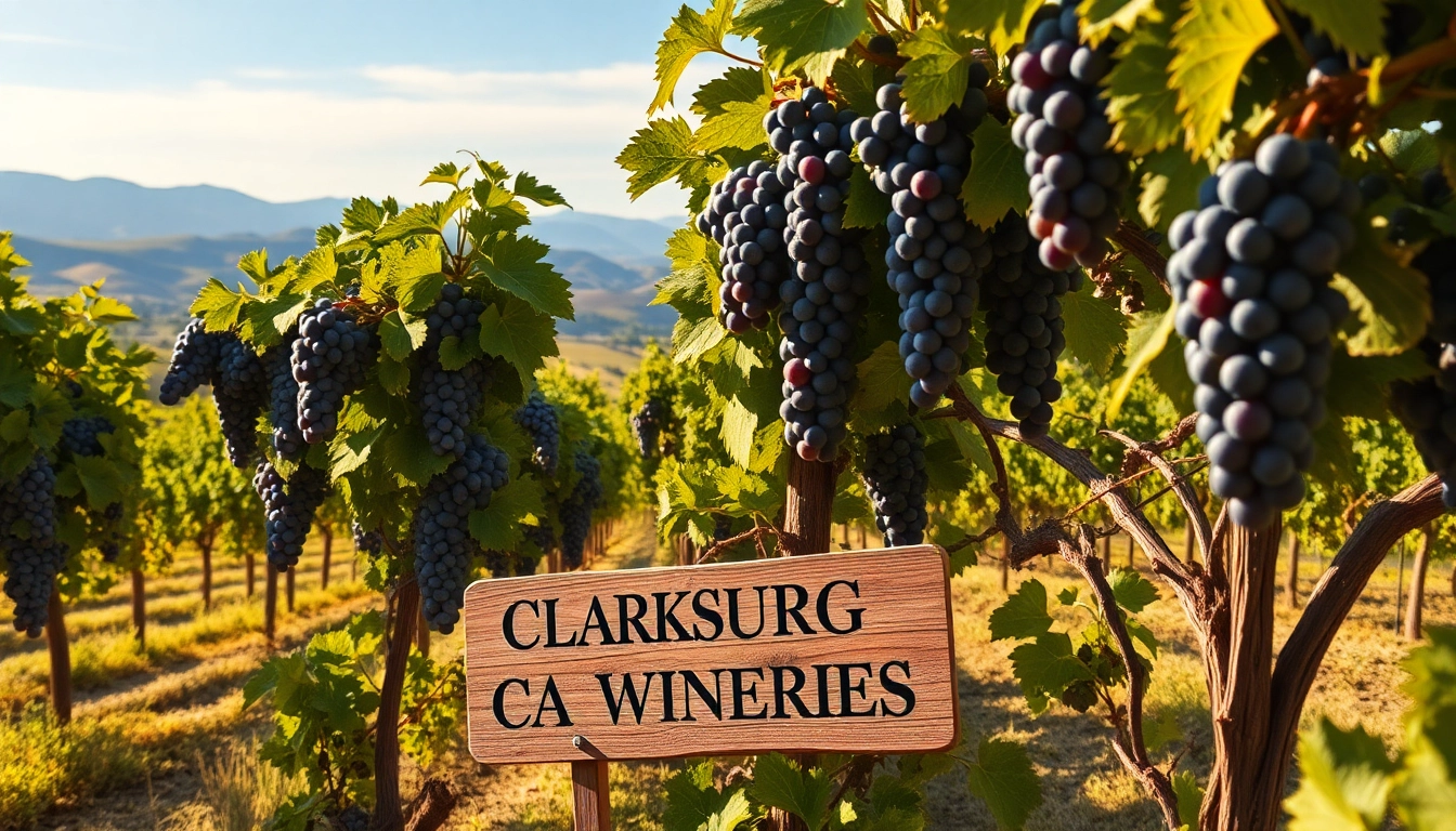 Uncovering the Charm of Clarksburg CA Wineries: Grape to Glass
