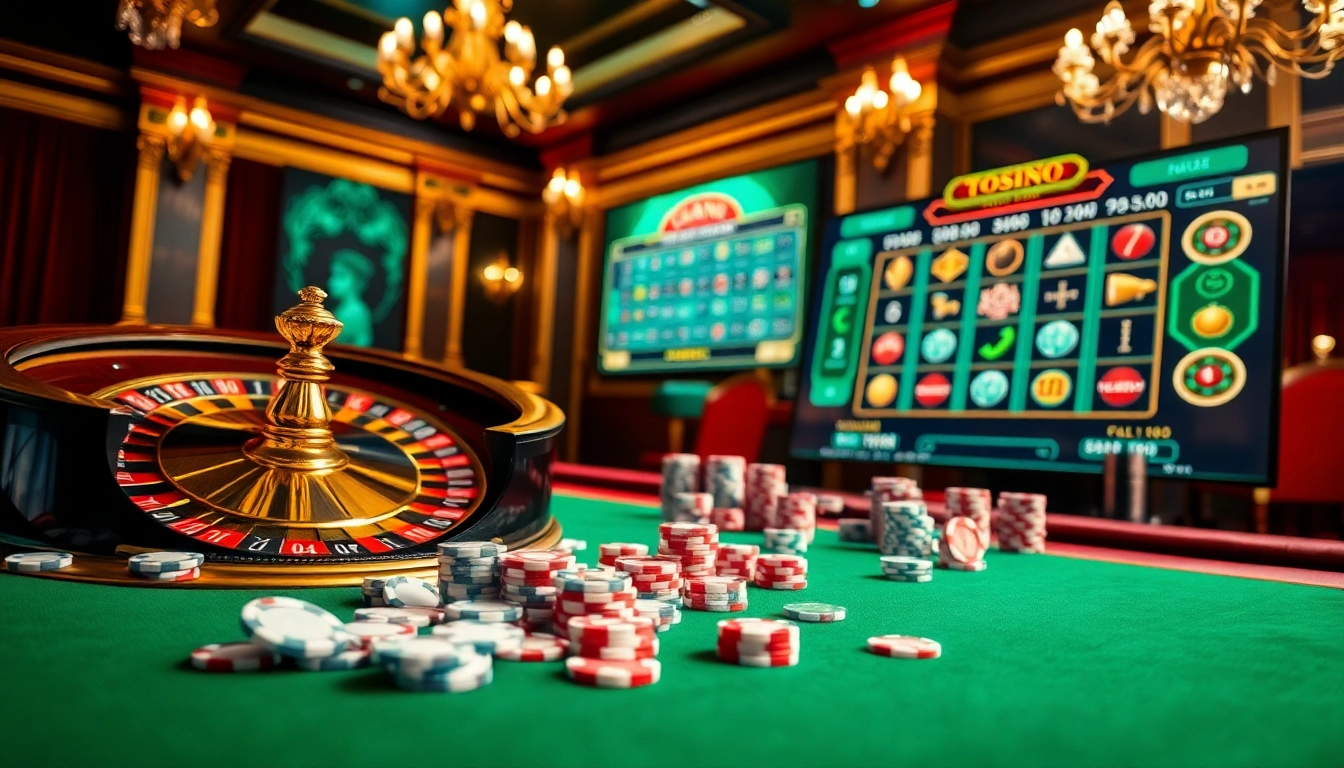 Ikuti aksi togel online yang mendebarkan di tengah suasana kasino glamor yang dipenuhi chip poker dan roda roulette.